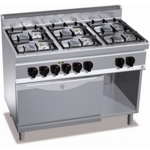 Plynový sporák s pl.troubou G7F6PW+FG